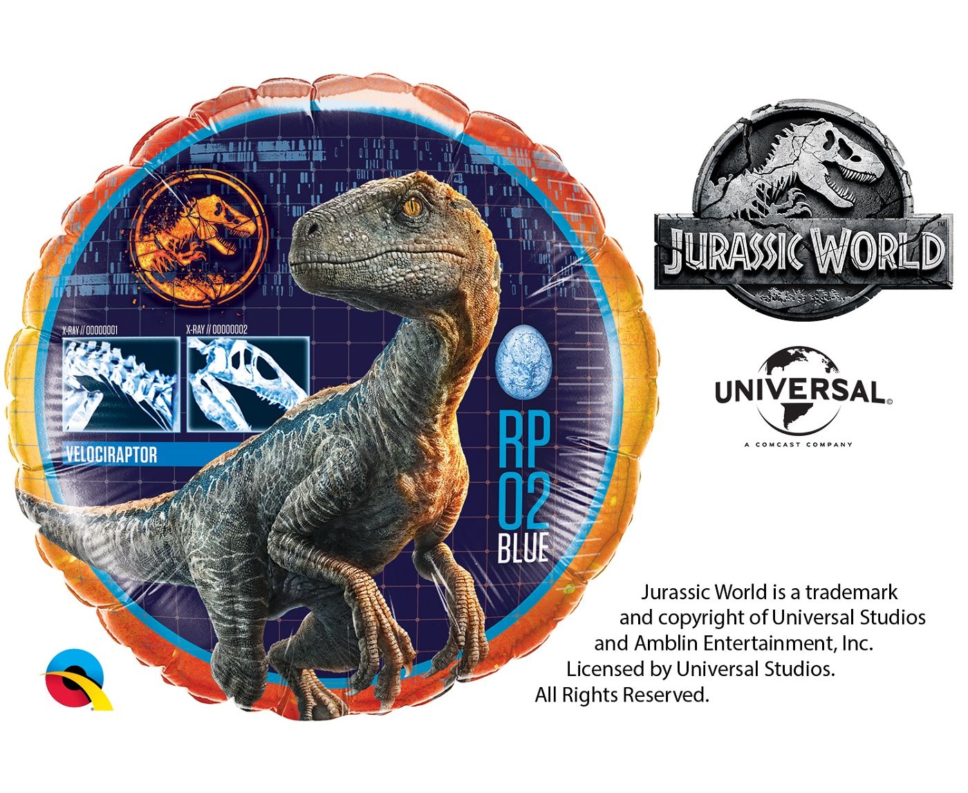 Μπαλόνι Φοιλ 18" Jurassic World / 45 εκ