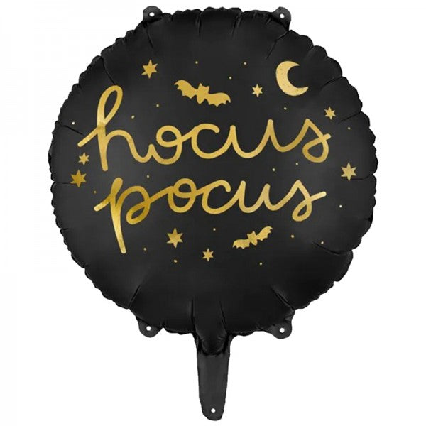 Foil Μπαλόνι μαύρο hocus pocus 18''