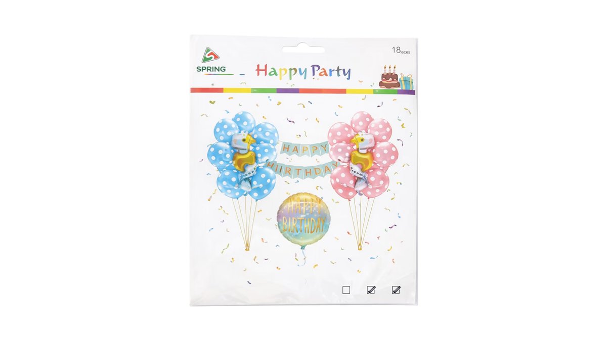 Happy Birthday Set Αγόρι Κορίτσι