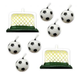 Candles Soccer Ball / 8 pcs