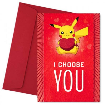 Καρτα Αγαπης Pokemon “I Choose You”