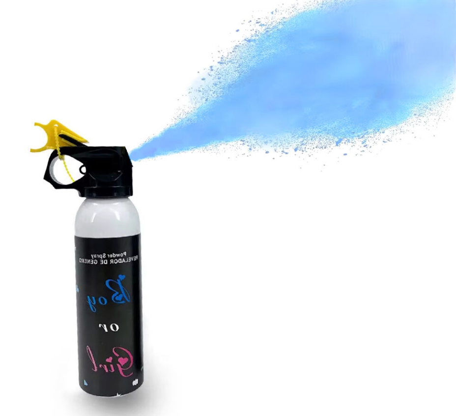 Σπρέϊ Αποκάλυψης φύλου 1000ml - Gender Reveal Spray (Μπλέ Χρώμα)