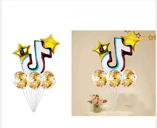 Μπαλόνια Party Χρυσά tiktok 6τμχ
