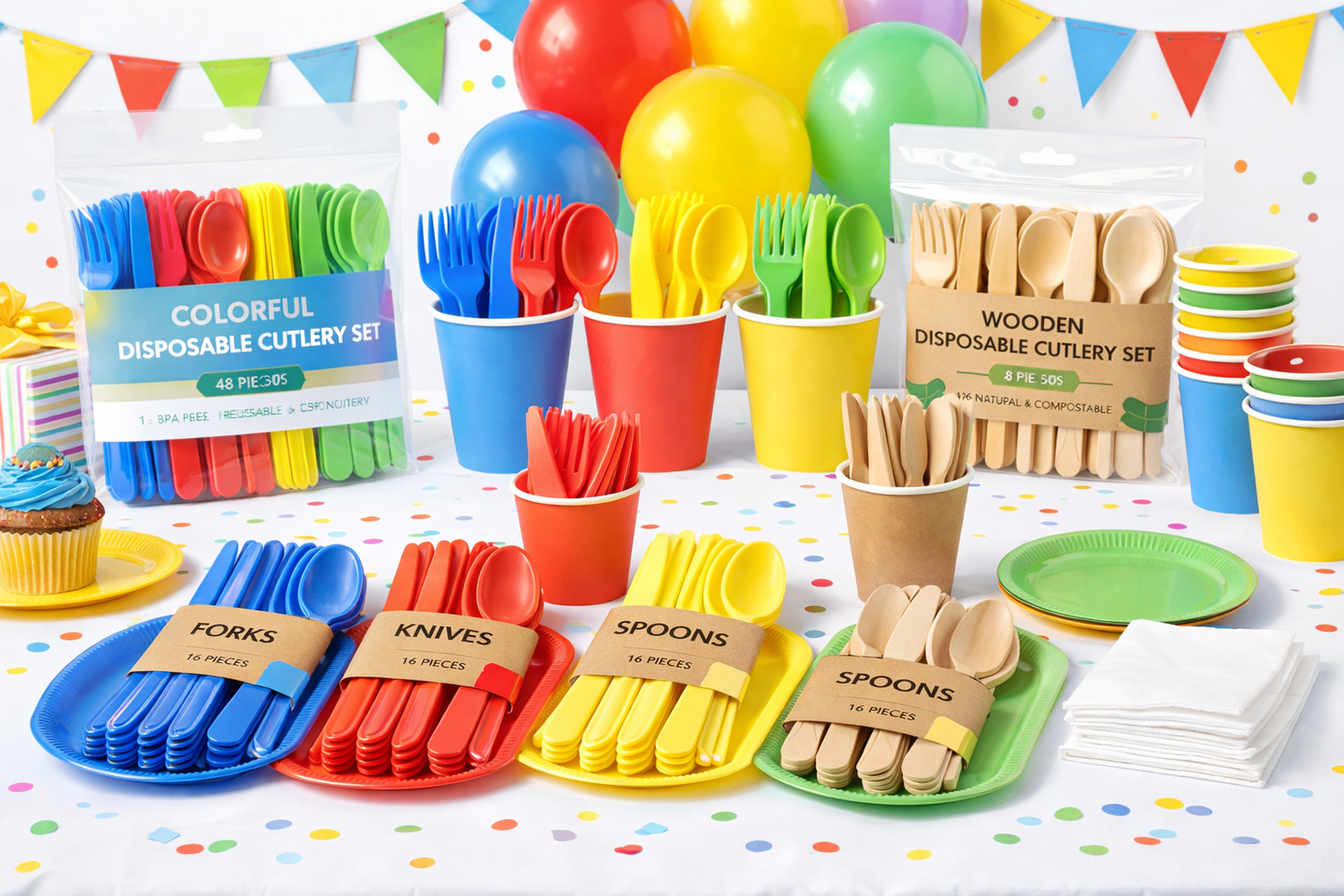 Tableware & Party Supplies | Μαχαιροπήρουνα Party