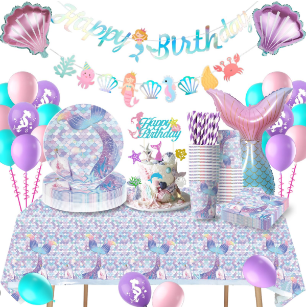 Mermaid Theme Party| Πάρτυ Γοργόνα