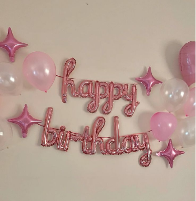 Foil Balloon Garland | Γιρλάντες απο Μπαλόνια