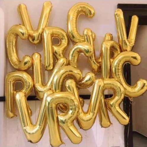 Foil Letter | Μπαλόνια Γράμματα