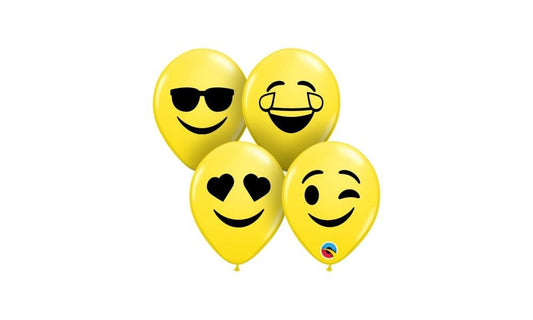 Μπάλονια Λατέξ 5" Smiling Faces /100 τεμ