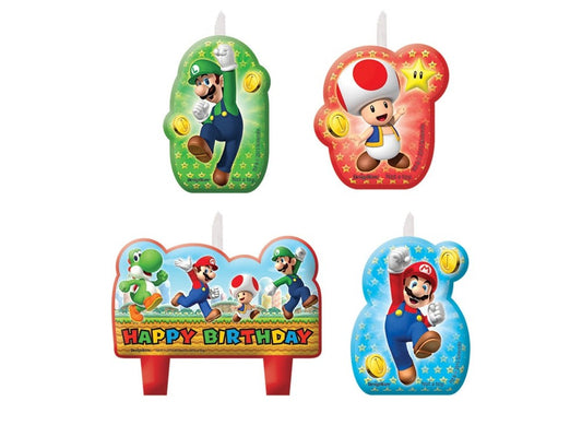 Κεράκια τούρτας Super Mario