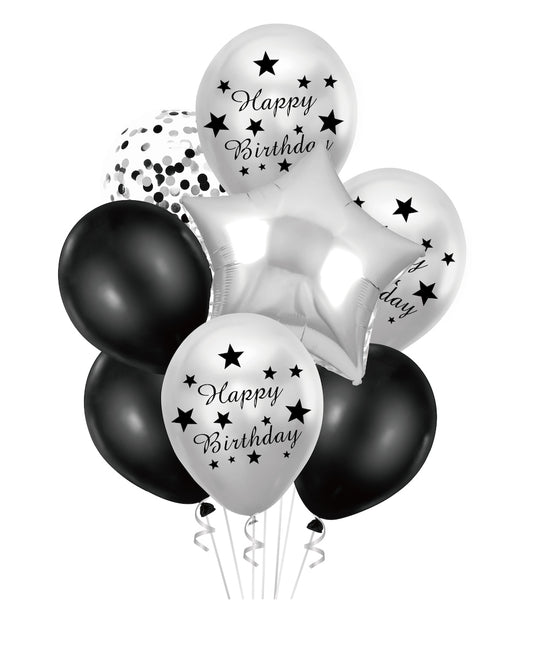 Set Μπαλόνια Happy Birthday