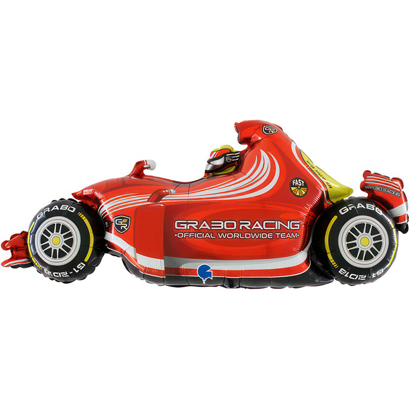 Foil μπαλόνι speedy car red