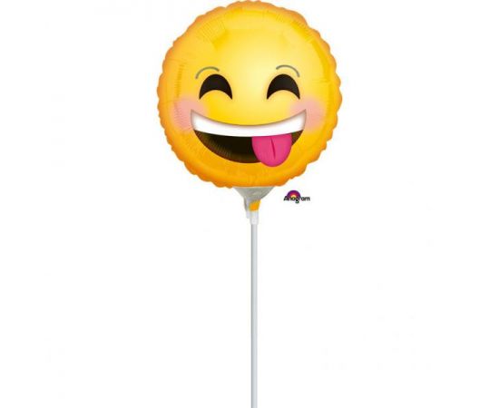Μπαλόνι foil "9" Smiling Emoticon
