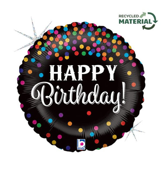 Foil Happy Birthday 47cm