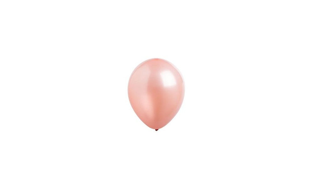 Latex Balloons 11'' Rose Gold Metal /100pcs