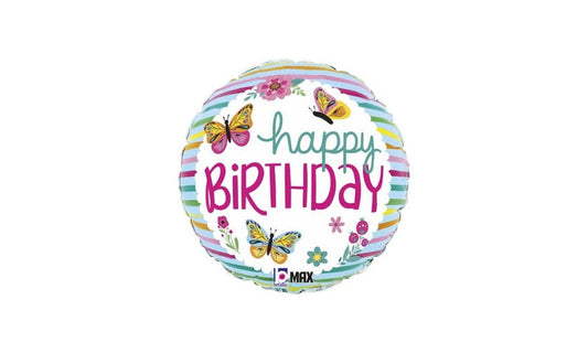Foil Μπαλόνι Happy Birthday 47cm