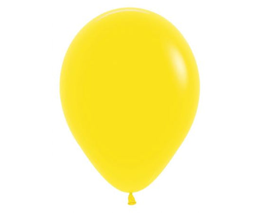 Μπαλόνια λατεξ 12" Yellow - Κίτρινο / 50 pcs