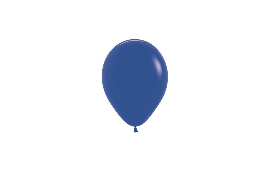 Μπαλόνια λατεξ 12" Μπλε / 50 τεμ - Royal Blue