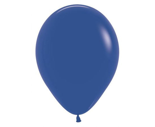 Μπαλόνια λατεξ 12" Μπλε / 50 τεμ - Royal Blue