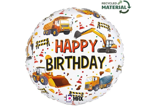 Μαλόνι foil Εργοτάξιο  Happy Birthday