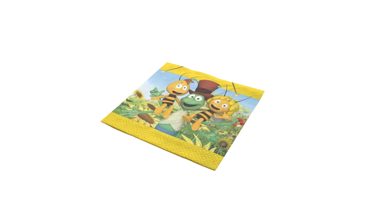 Χαρτοπετσέτες  Μάγια η Μέλισσα  33x33 cm, 20τμχ