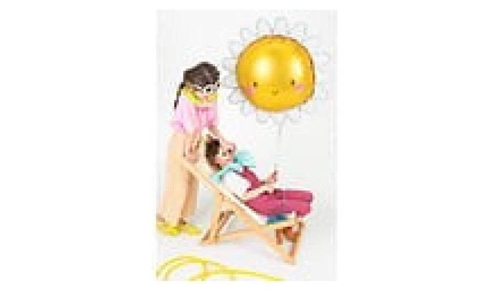 Party Deco Foil Balloon Sun