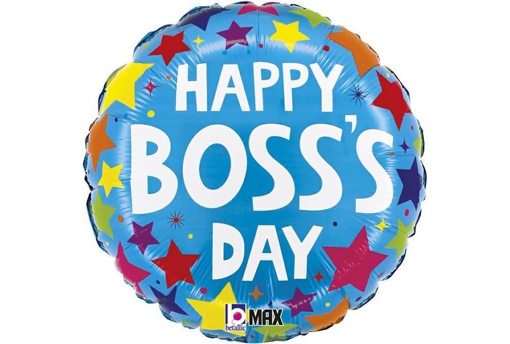 18" Happy Boss´s Day Foil Balloon