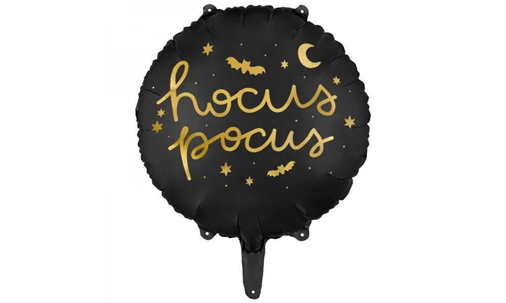 Foil Μπαλόνι μαύρο hocus pocus 18''