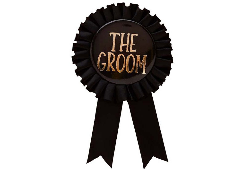 The Groom Badge