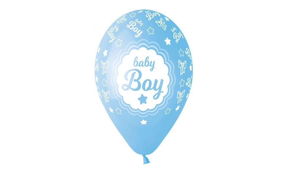 Μπαλόνι Latex Μπλε baby boy 33εκ.