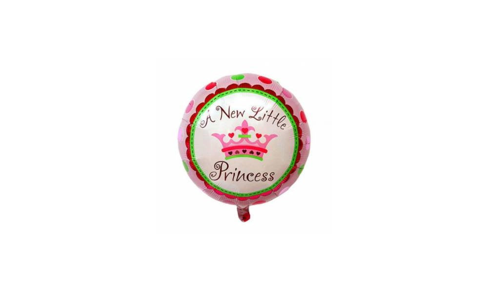 Foil μπαλόνι "a new little princess''