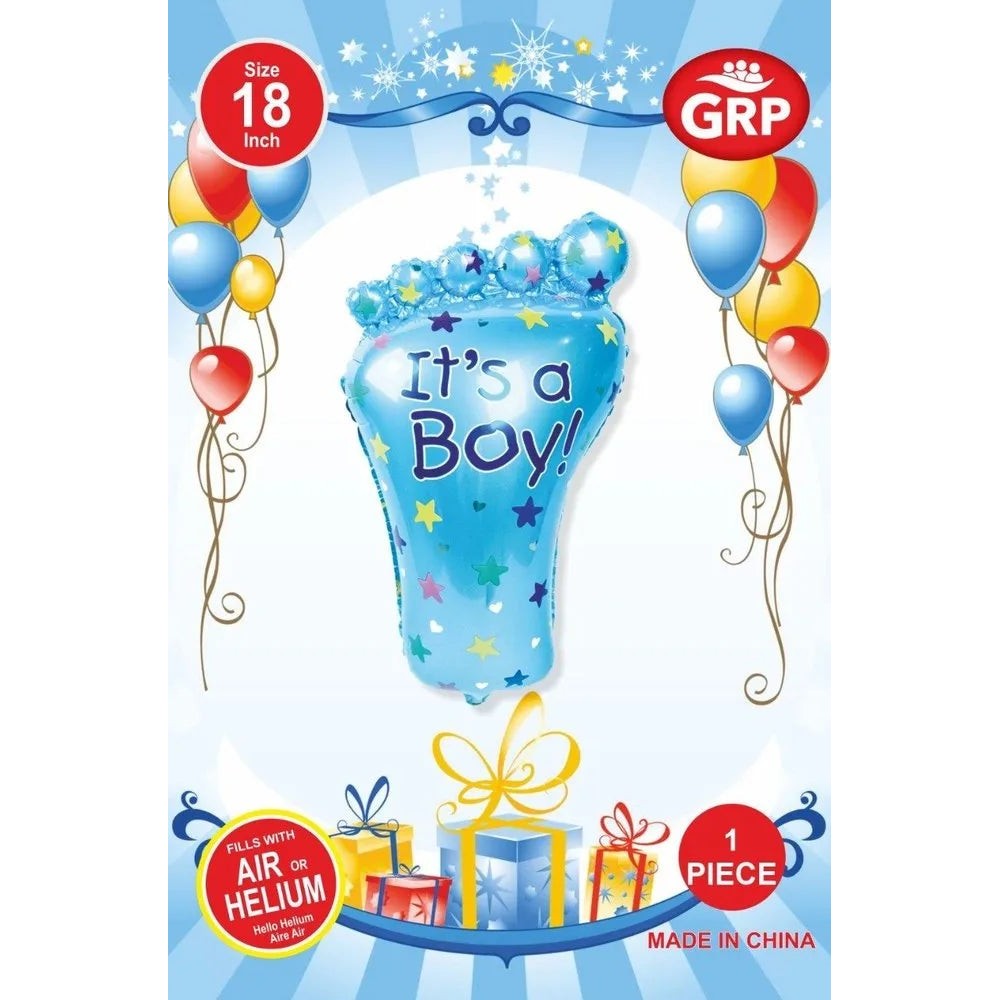 Foil μπαλόνι ''it's a boy'' για Baby Shower