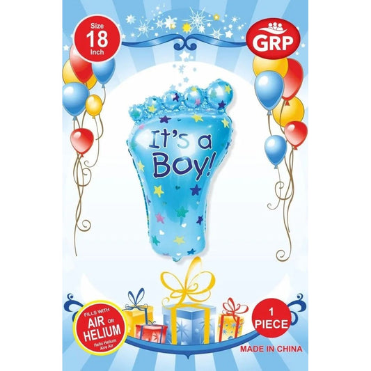 Foil μπαλόνι ''it's a boy'' για Baby Shower
