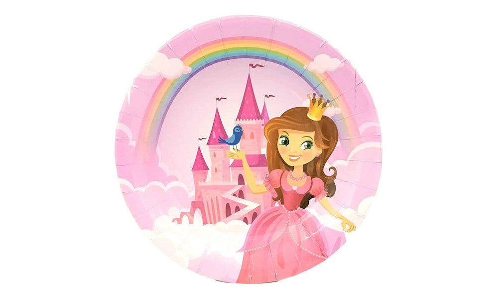 Χαρτινα Πιατα Princess 23cm 6τμχ