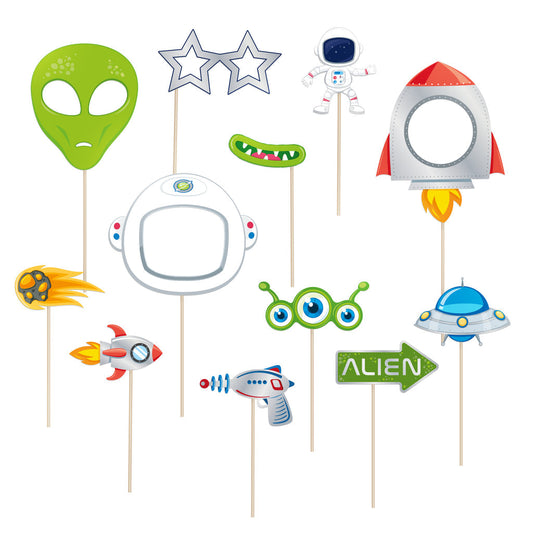 Διαστημικά party props 12τμχ
