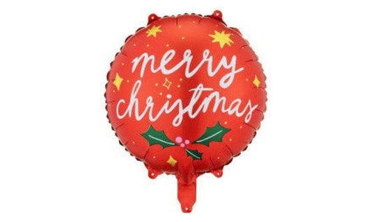 Μπαλόνι φόιλ Merry Christmas πορτοκαλί 18''