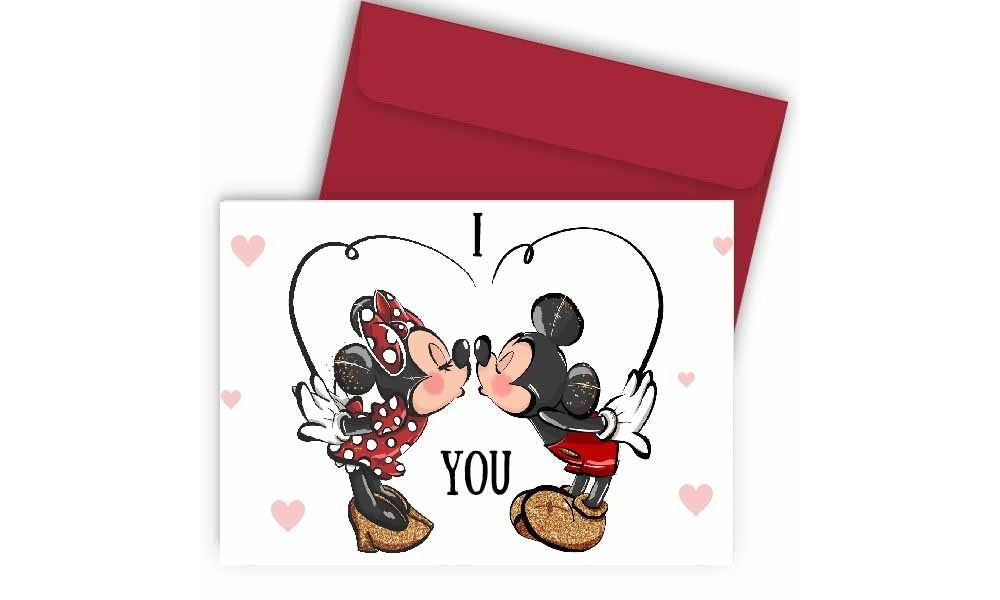 Κάρτα Αγάπης – Mickey & Minnie