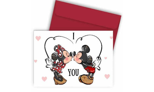 Κάρτα Αγάπης – Mickey & Minnie