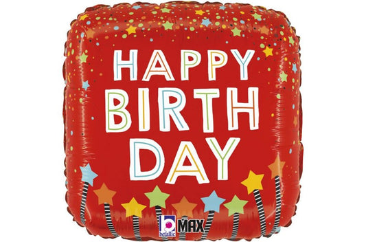 Foil Happy Birthday Μπαλονι