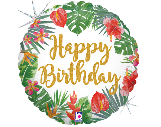 Foil Happy Birthday 46cm