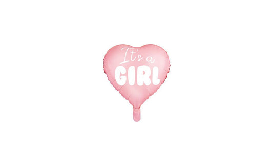 Foil Μπαλόνι it's a girl Καρδιά