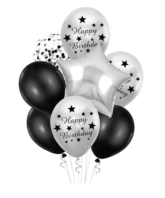 Set Μπαλόνια Happy Birthday