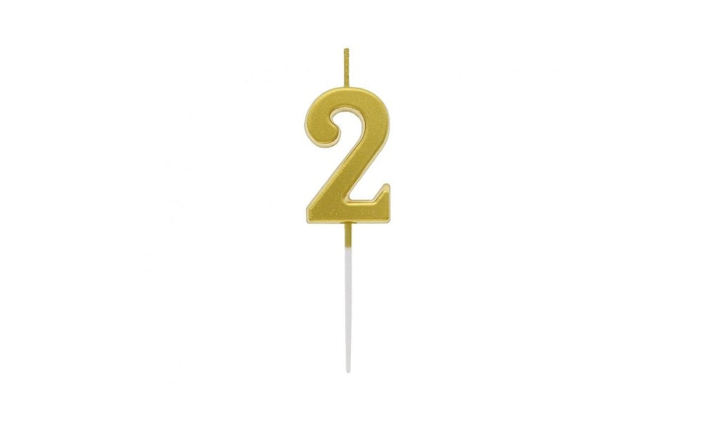 Κερί Γενεθλίων -2- 9cm
