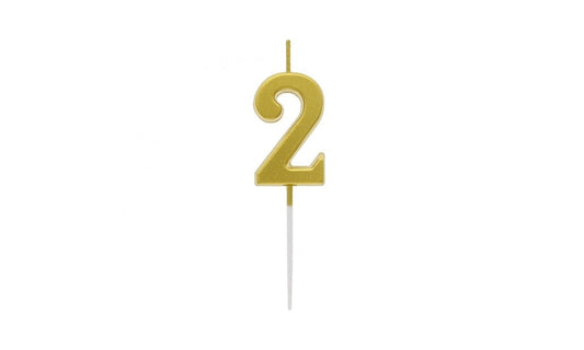Κερί Γενεθλίων -2- 9cm