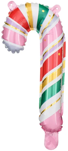 Foil μπαλόνι Cristmas candy 5τμχ