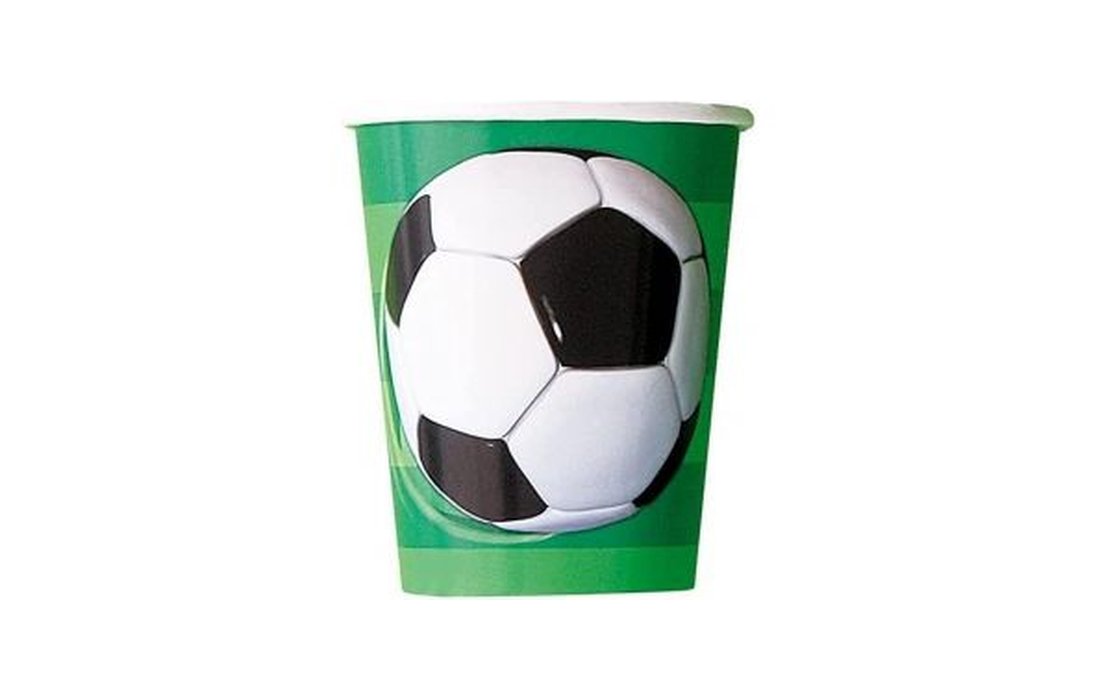 Ποτήρια Χάρτινα Ποδόσφαιρο /Soccer 8 τεμ