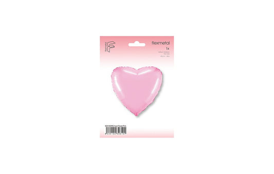 Foil Μπαλόνι 18" Καρδιά - Ροζ / 46 εκ