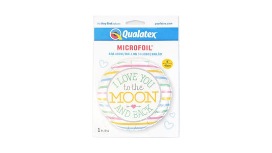 Foil Μπαλόνι "I Love You To The Moon And Back"