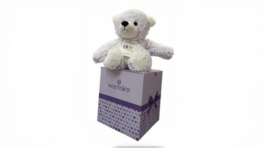 Warmies Αρκουδάκι Marshmallow Ροζ