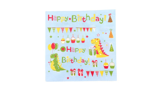 Χαρτοπετσέτες Δεινόσαυροι / 12τεμ.