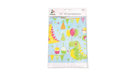 Τραπεζομάντηλο πάρτυ Δεινόσαυροι 137 x 183cm